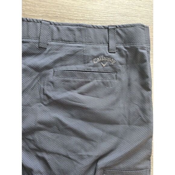 Callaway Golf Flat Front Shorts Gray  Pattern 42 - Picture 11 of 12